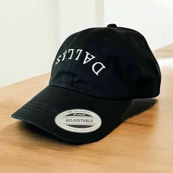 Upside Down Dallas Dad Cap - Picture 4 of 6